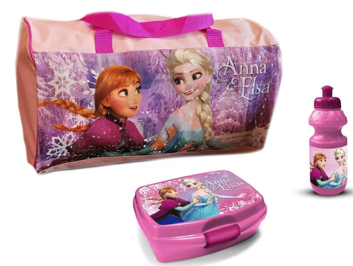 Disney Frozen Eiskönigin Sporttasche Kinder Reisetasche Handgepäck 39x24x16cm 