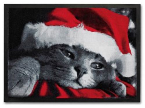 Fußmatte Weihnachten Katze "Weihnachtskatze"